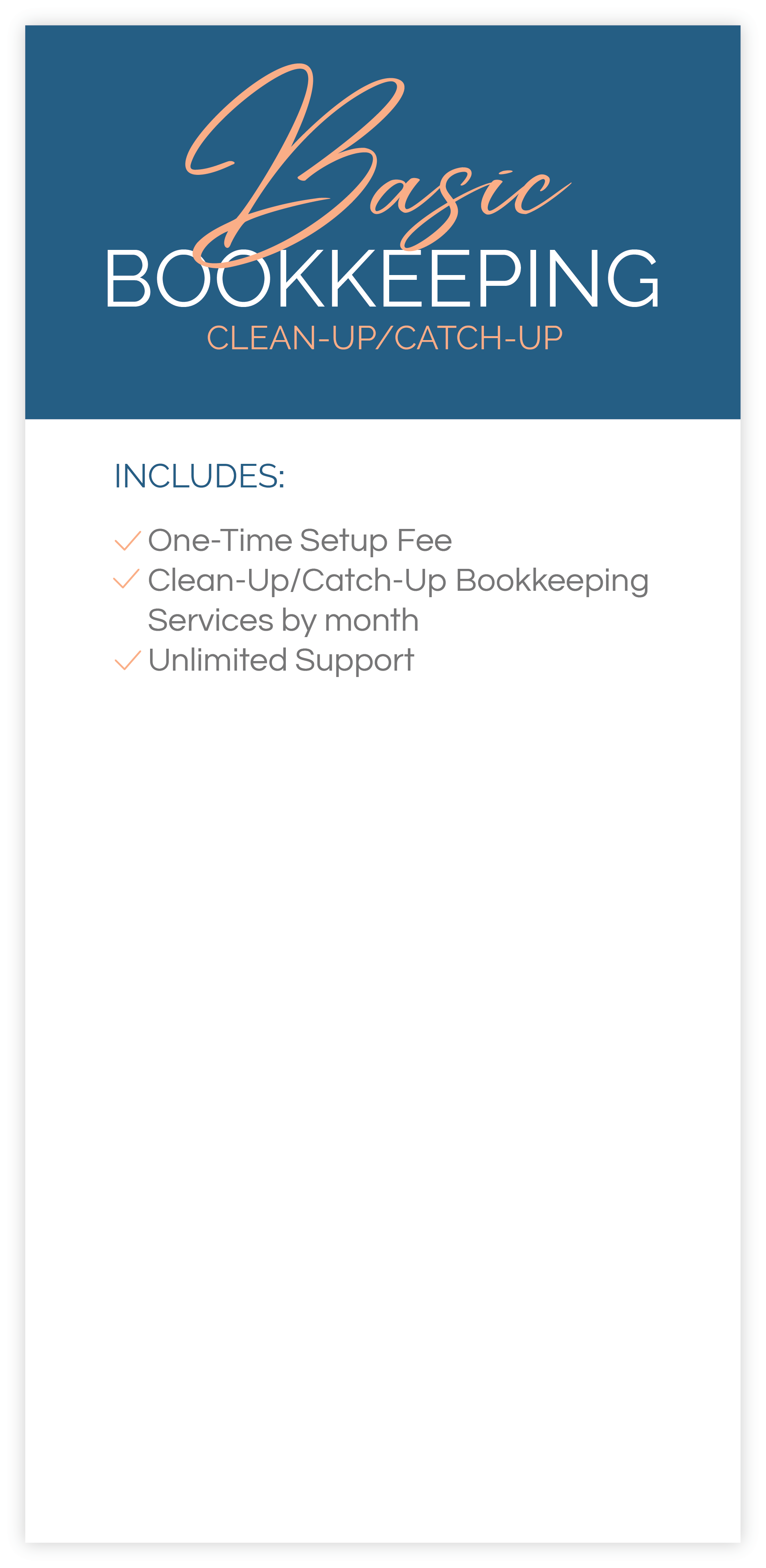 Basic Bookkeeping Package